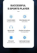 G58 g60 fone de ouvido para jogos 7.1 estéreo svirtual surround baixo fone de o