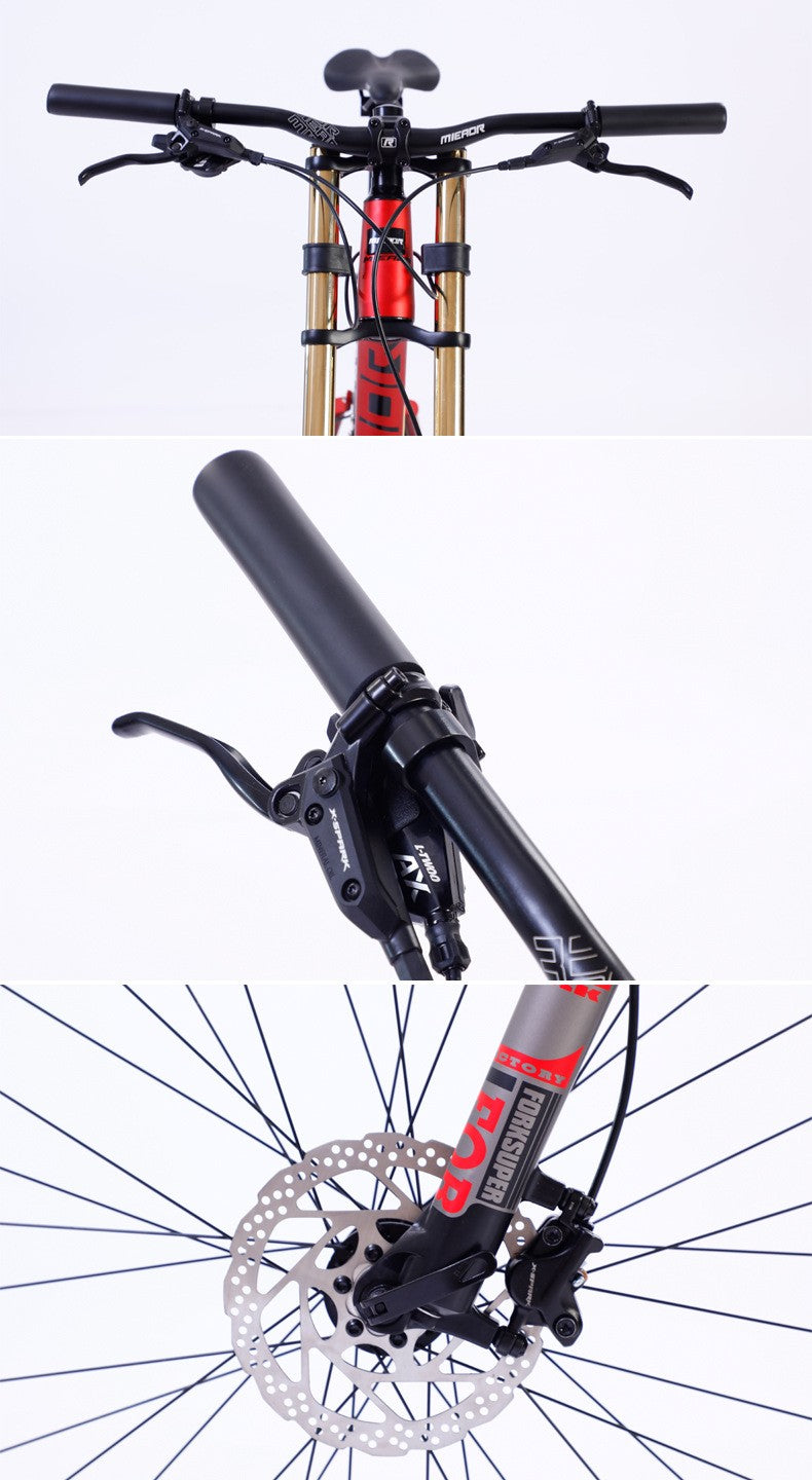 Wolface 26/27.5 Polegada velocidade downhill mountain bike liga de alumínio cau