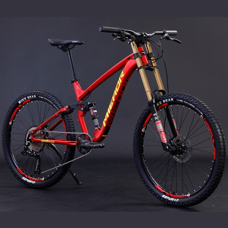 Wolface 26/27.5 Polegada velocidade downhill mountain bike liga de alumínio cau